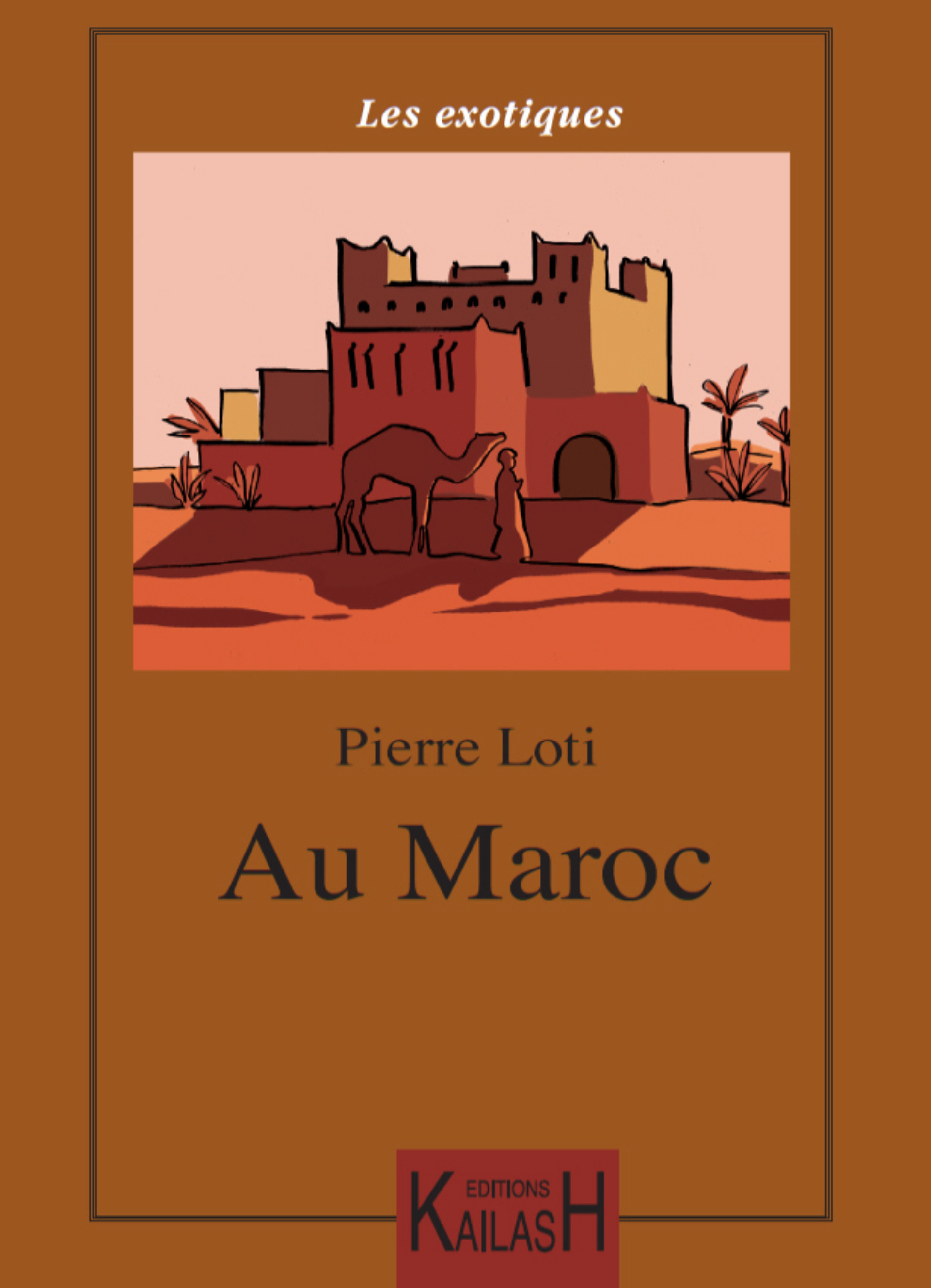 Couverture ebook de Au Maroc, de Pierre Loti