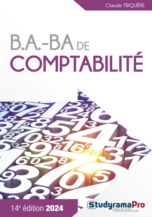 Couverture ebook de B.A.-BA de comptabilité, de Claude Triquère