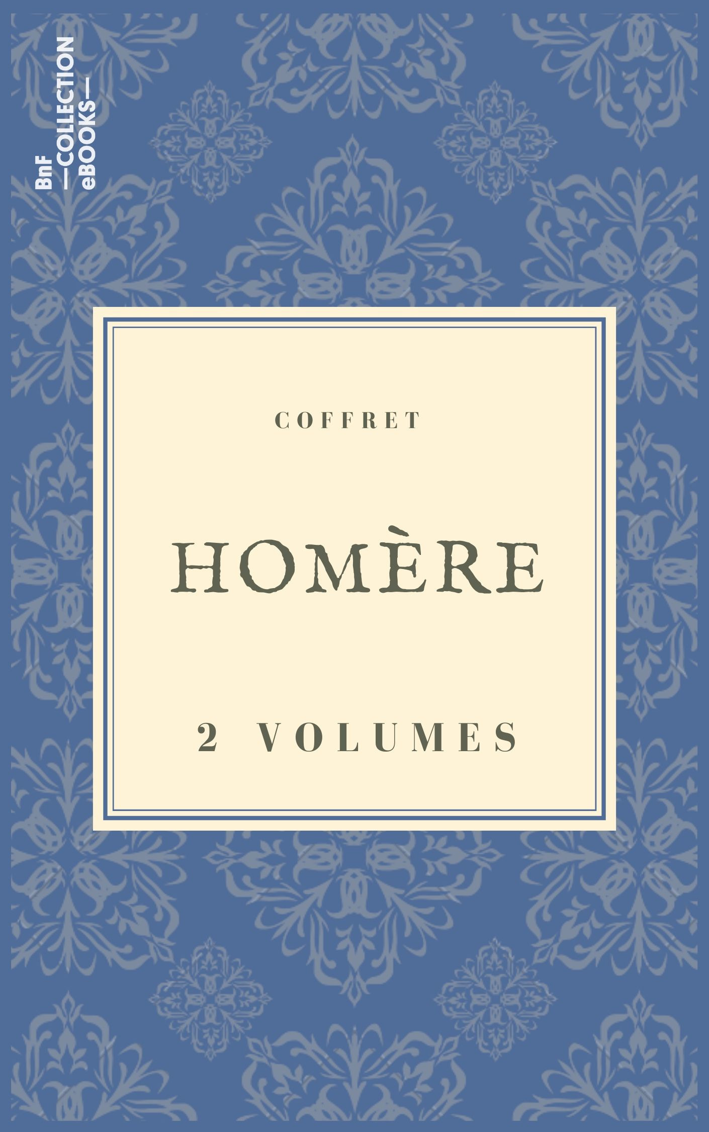 Couverture ebook de Coffret Homère, de Homère