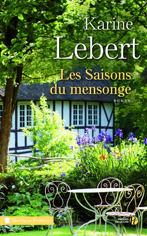 Couverture ebook de Les saisons du mensonge, de Karine Lebert