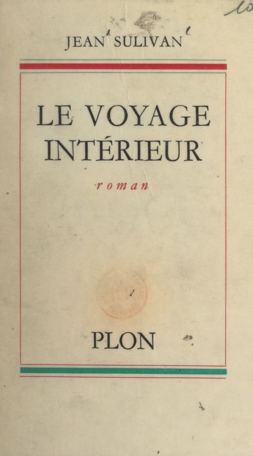 Couverture ebook de Le voyage intérieur, de Jean Sulivan