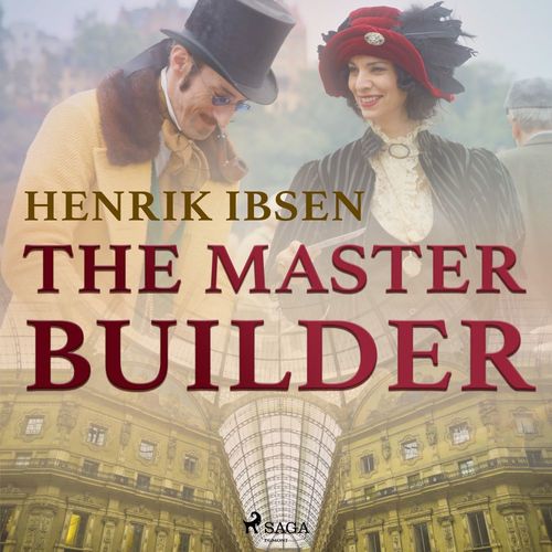 audiobook cover of The Master Builder, by Henrik Ibsen