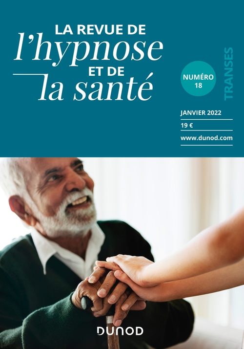 Couverture ebook de Revue de l'hypnose et de la santé N°18 - 1/2022, de Collectif