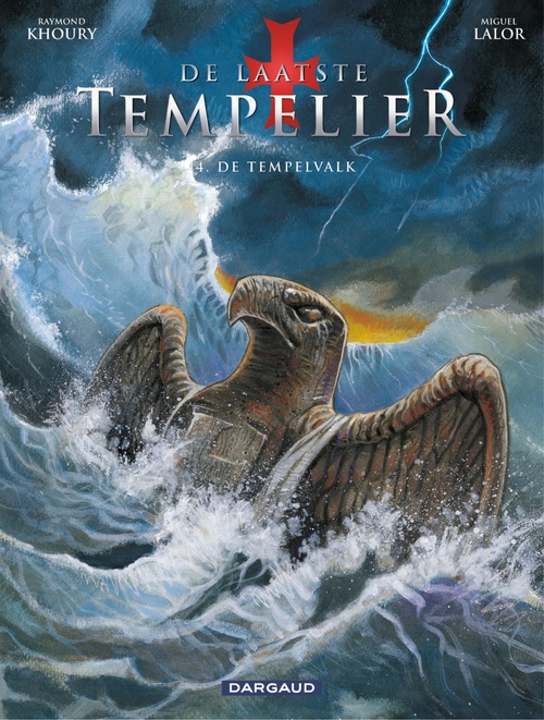 ebook cover of De tempelvalk, by Raymond Khoury