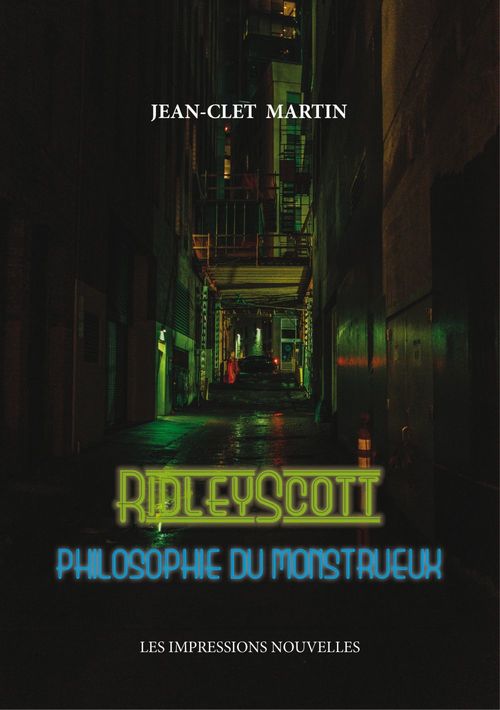 ebook cover of Ridley Scott, by Jean-Clet Martin
