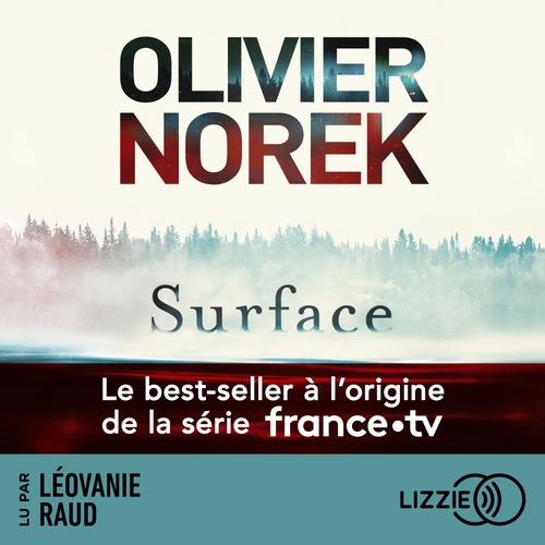 audiobook cover of Surface, by Olivier Norek