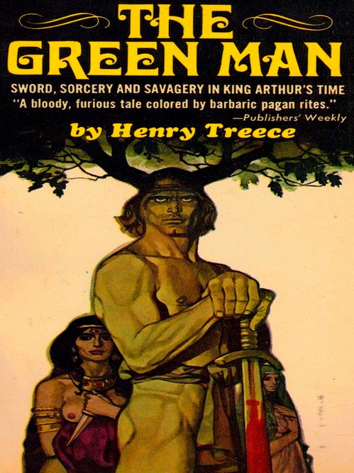 ebook cover of The Green Man, by Henry Treece