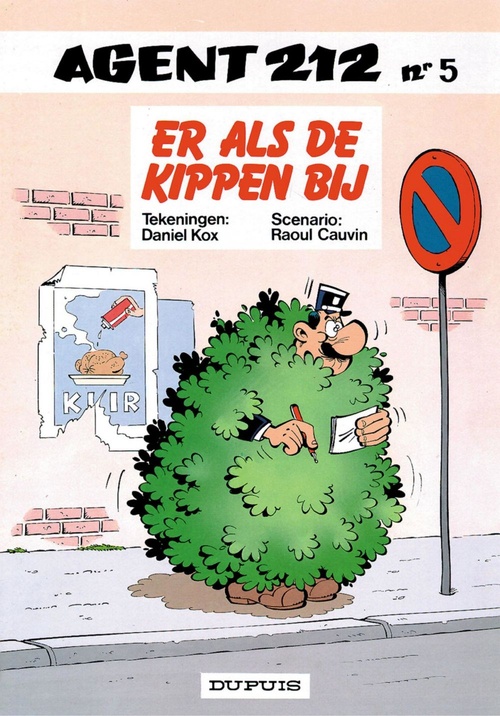 Couverture ebook de Er als de kippen bij, de Kox/Cauvin
