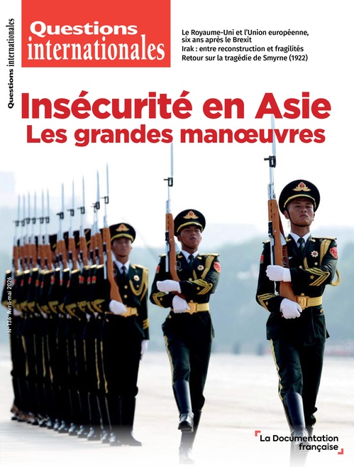 Couverture ebook de Insécurité en Asie - N° 136, de Sophie Boisseau du Rocher, Yves Boyer, Myriam Benraad, Christine Cabasset, Francois-Xavier Bonnet, Tom Abram, Marianne Péron-Doise, Thibaud Harrois, Serge Audier, Donatienne Sadicoult, Amaury Lorin