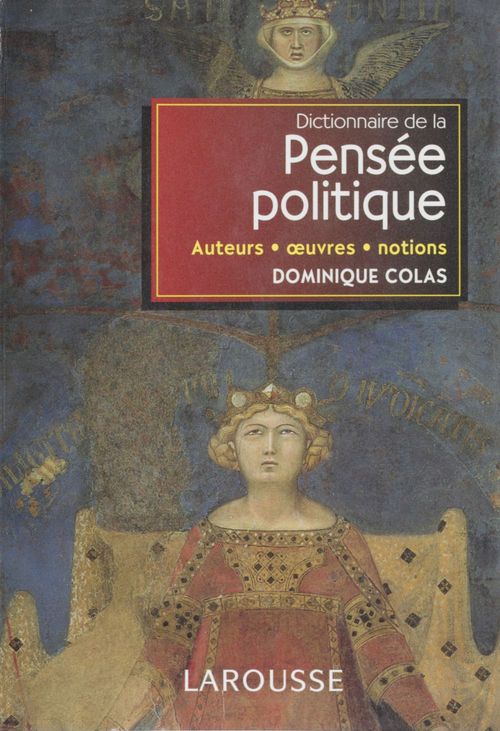ebook cover of Dictionnaire de la pensée politique, by Dominique Colas