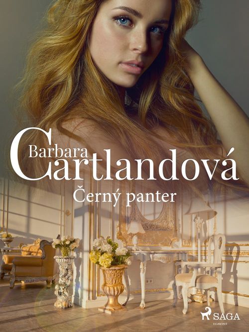 ebook cover of Cerný panter, by Barbara Cartlandova