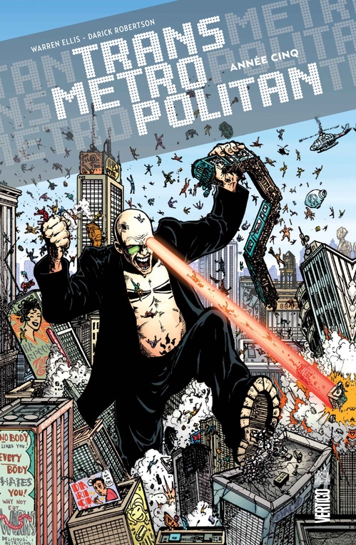 ebook cover of TRANSMETROPOLITAN - Tome 5, by Warren Ellis