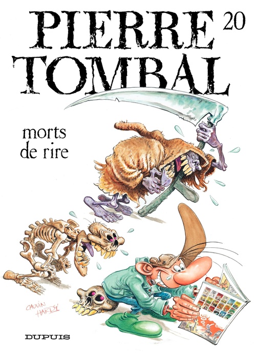 ebook cover of Pierre Tombal - Tome 20 - Mort de rire, by Raoul Cauvin, Marc Hardy