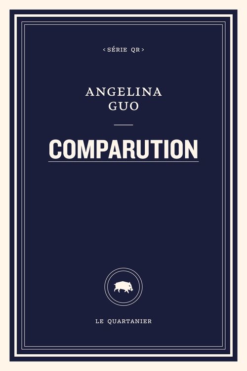 Couverture ebook de Comparution, de Angelina Guo