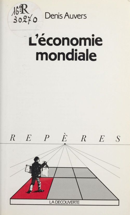 Couverture ebook de L'économie mondiale, de Denis Auvers