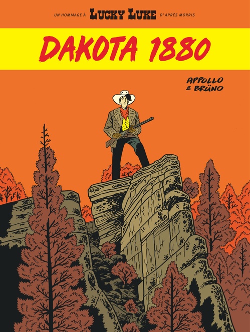 ebook cover of Un Hommage à Lucky Luke par...  - Dakota 1880, by Appollo
