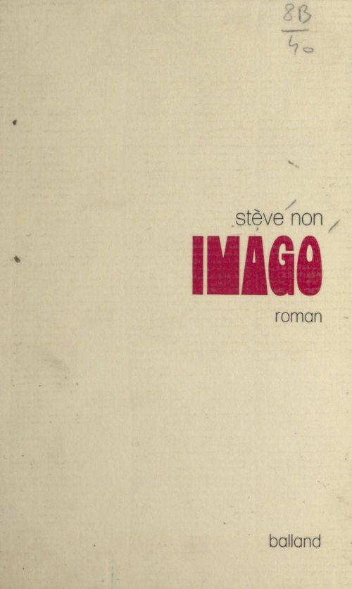 Couverture ebook de Imago, de Steve Non