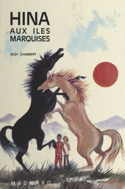 Couverture ebook de Hina aux îles Marquises, de Rosy Chabbert