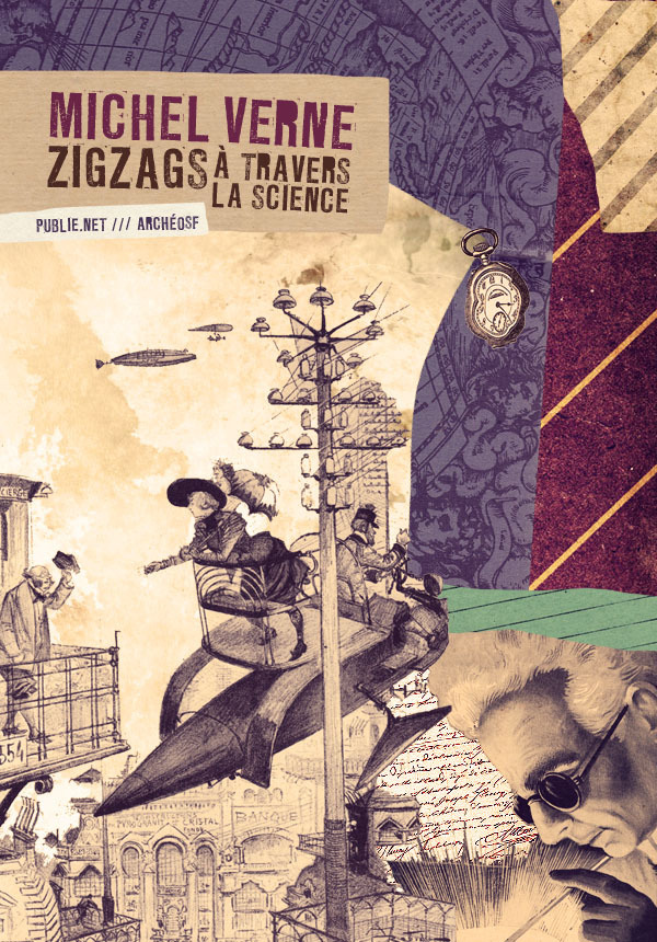 ebook cover of Zigzags à travers la science, by Michel Verne