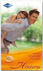 Couverture ebook de La surprise d'un père, de Ally Blake