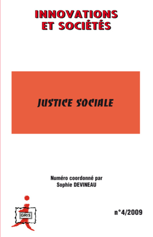 ebook cover of Justice sociale, by Sophie Devineau