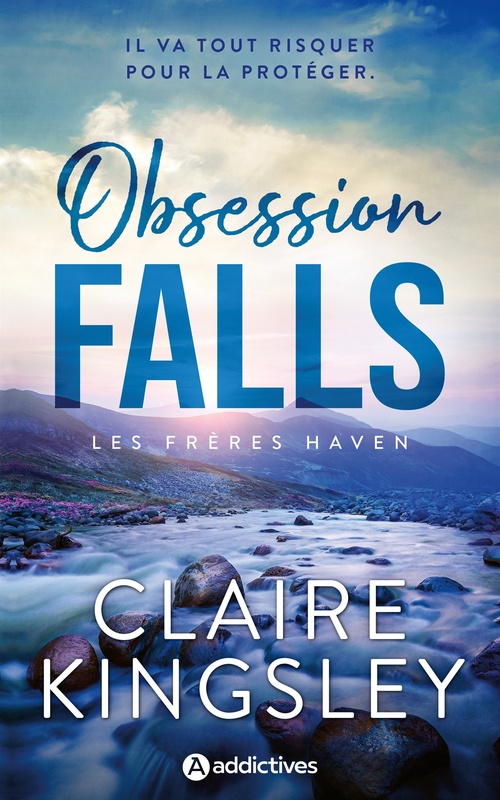 ebook cover of Les Frères Haven : Obsession Falls, by Claire Kingsley