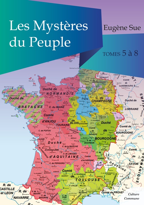 Couverture ebook de Les Mystères du Peuple, tomes 5 à 8, de Eugène Sue