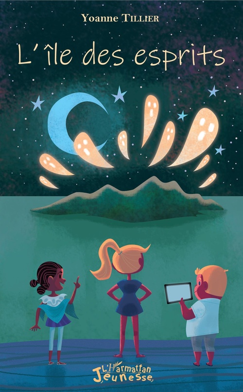 Couverture ebook de L'île des esprits, de Yoanne Tillier