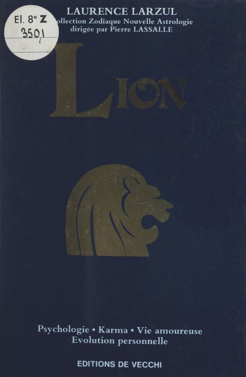 ebook cover of Lion, by Laurence Larzul