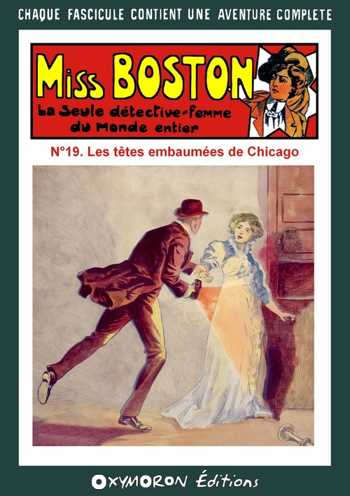 Couverture ebook de Les tête embaumées de Chicago, de Antonin Reschal