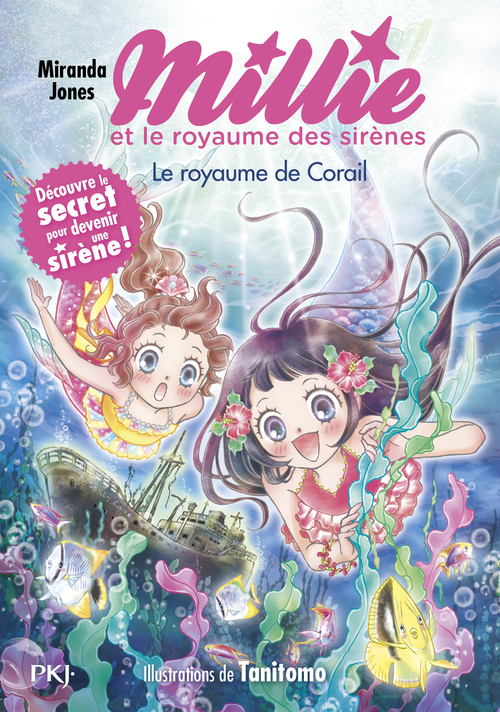 ebook cover of Millie et le royaume des sirènes - Tome 3 Le Royaume de Corail, by Miranda Jones