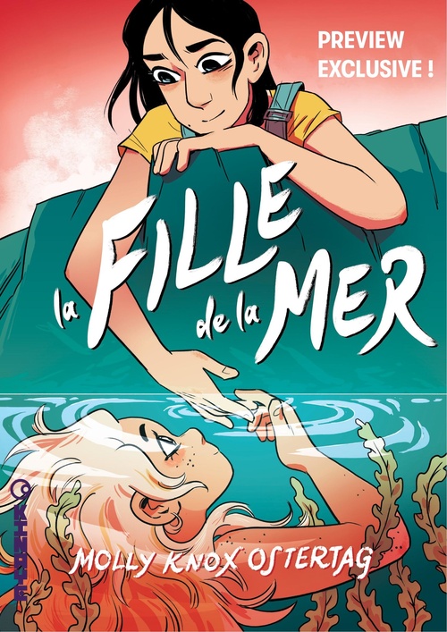 ebook cover of La fille de la mer - preview, by Molly Knox Ostertag