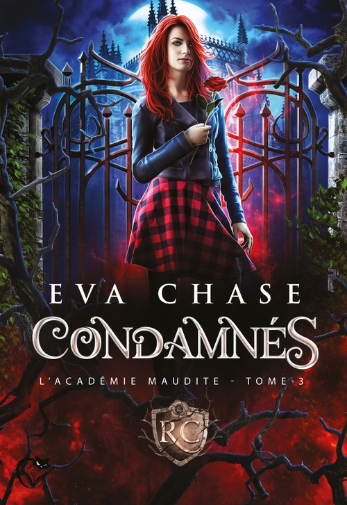 Couverture ebook de L'académie maudite, 3 : Condamnés, de Eva Chase