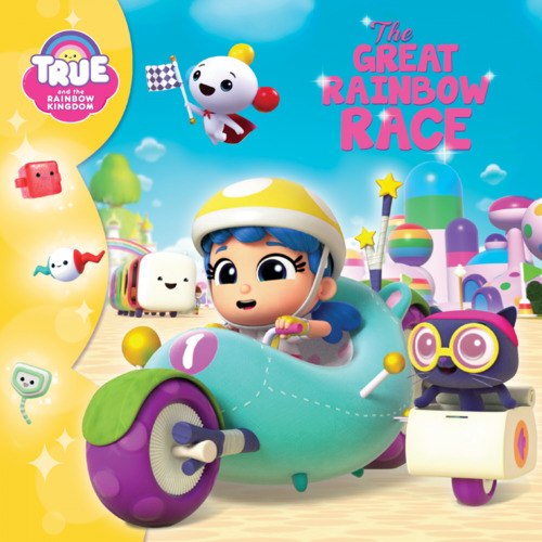 Couverture audiobook de True and the Rainbow Kingdom: The Great Rainbow Race, de Anne Paradis