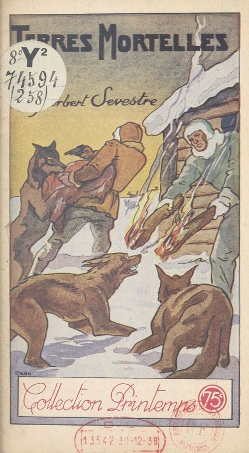 Couverture ebook de Terres mortelles, de Norbert Sevestre