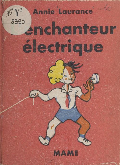 Couverture ebook de L'enchanteur électrique, de Annie Laurance