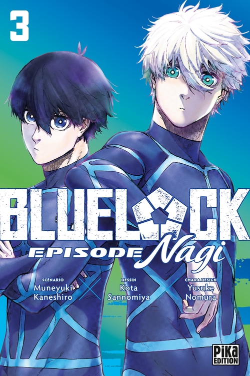 Couverture ebook de Blue Lock - Episode Nagi T03, de Kôta Sannomiya