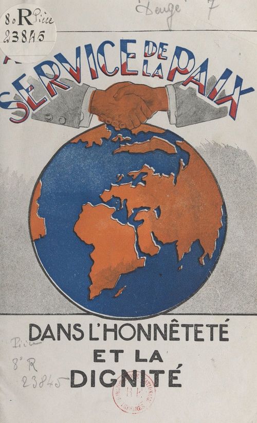 ebook cover of La voix d'un prisonnier au service de la paix, by Deuge (Gabriel Guesne)