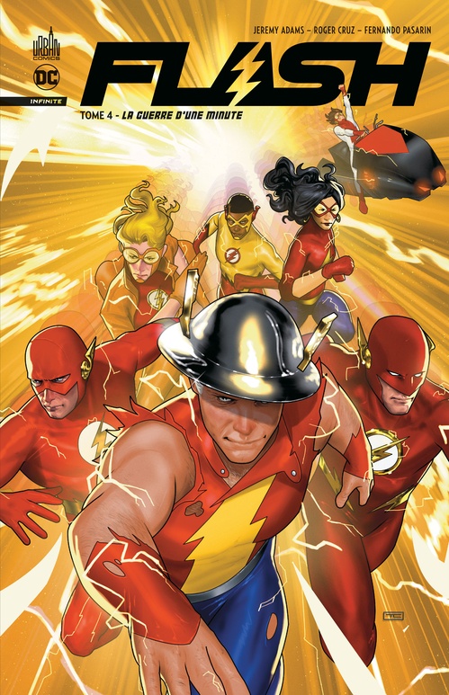 Couverture ebook de Flash Infinite tome 4, de Jeremy Adams