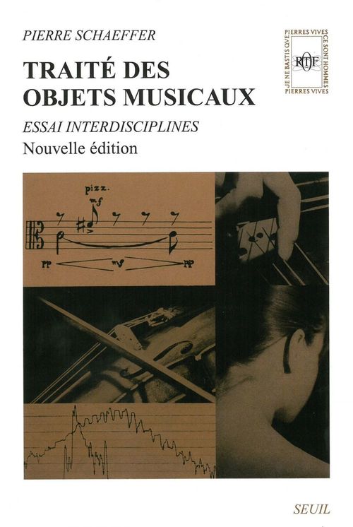 Couverture ebook de Traité des objets musicaux, de Pierre Schaeffer