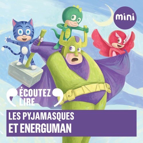 Couverture audiobook de Les Pyjamasques et Energuman, de Romuald