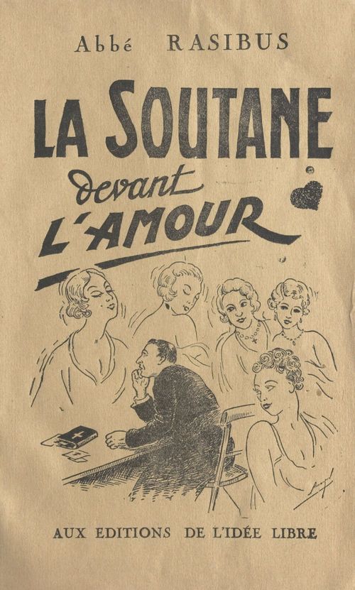 Couverture ebook de La soutane devant l'amour, de Louis Rasibus