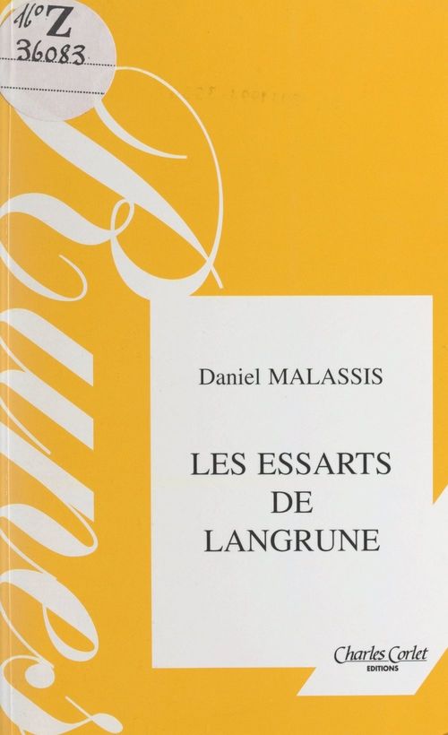 Couverture ebook de Les essarts de Langrune, de Daniel Malassis