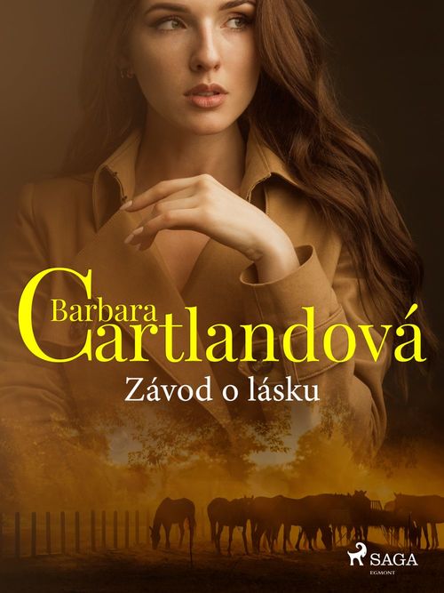 Couverture ebook de Závod o lásku, de Barbara Cartlandova
