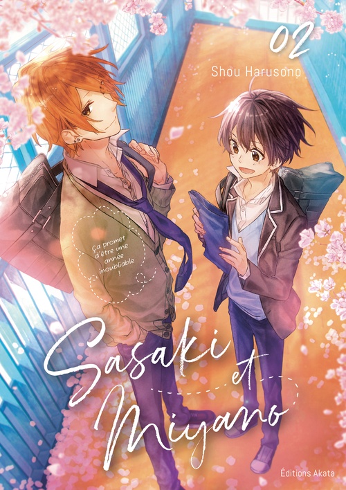 Couverture ebook de Sasaki et Miyano - Tome 2 (VF), de Shou Harusono