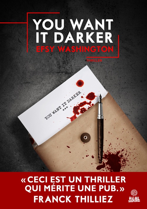 Couverture ebook de You want it darker, de Efsy Washington