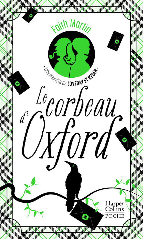 Couverture ebook de Le corbeau d'Oxford, de Faith Martin