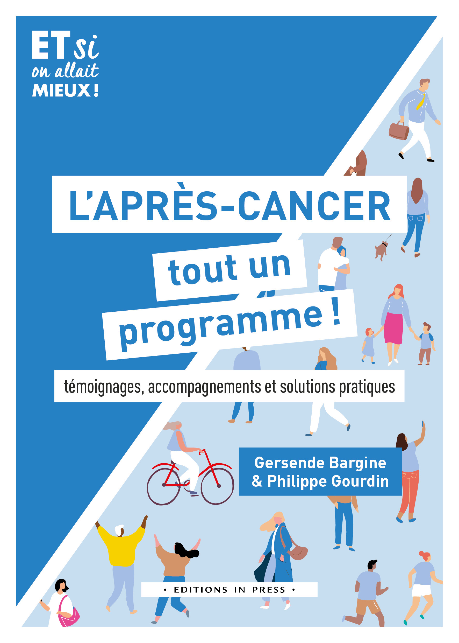 Couverture ebook de L'après-cancer, tout un programme !, de Gersende Bargine, Philippe Gourdin
