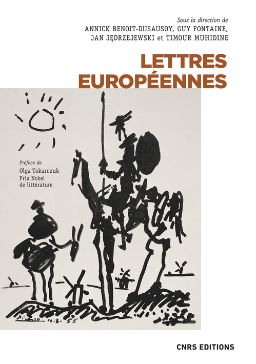 Couverture ebook de Lettres européennes - Histoire de la littérature eeuropéenne, de Collectif