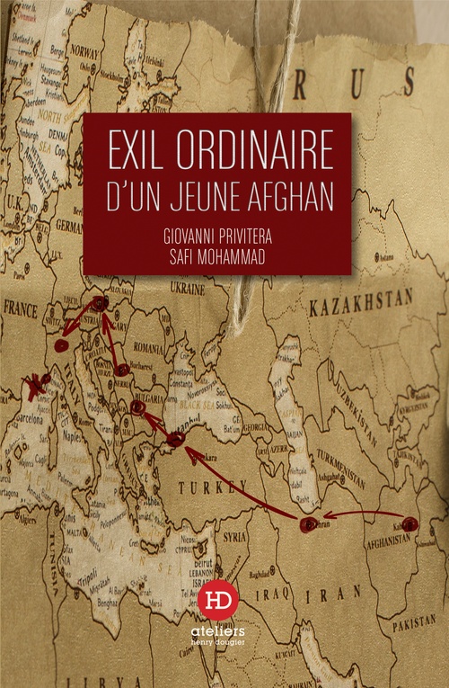 Couverture ebook de Exil ordinaire d'un jeune Afghan, de Safi Mohammad, Giovanni Privitera